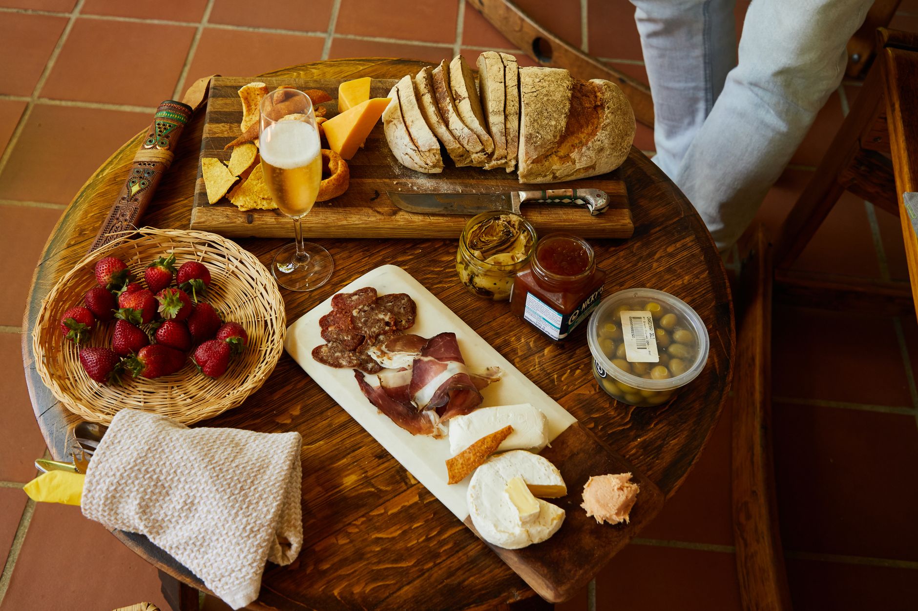Culinary local ingredients market feast